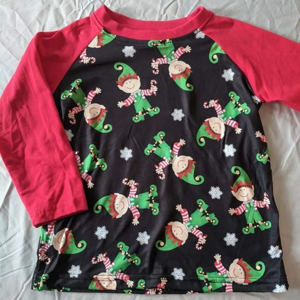 Boys Christmas Elf Shirt